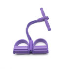 Faixas da resistência de Pilates do equipamento da ioga das faixas da resistência do tubo da goma 4 da aptidão fornecedor