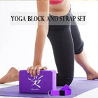 Os blocos do exercício da ioga do Gym ajustaram o tijolo/ioga de Pilate que estica o ralo da correia fornecedor