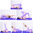 Cintura que dá forma ao círculo da ioga do treinamento da parte traseira da roda da ioga da massagem da roda do rolo da ioga fornecedor