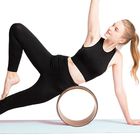 Roda do rolo da ioga da aptidão, exercício do Gym dos círculos da ioga do TPE da roda da ioga da cortiça que treina para trás a ferramenta fornecedor