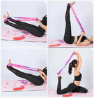 Estilingue da esteira da ioga da aptidão do estiramento, exercício elástico ajustável da correia da correia da ioga fornecedor